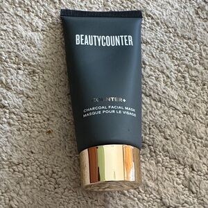 Beautycounter Counter+ Charcoal Facial Mask - Black with Gold Cap